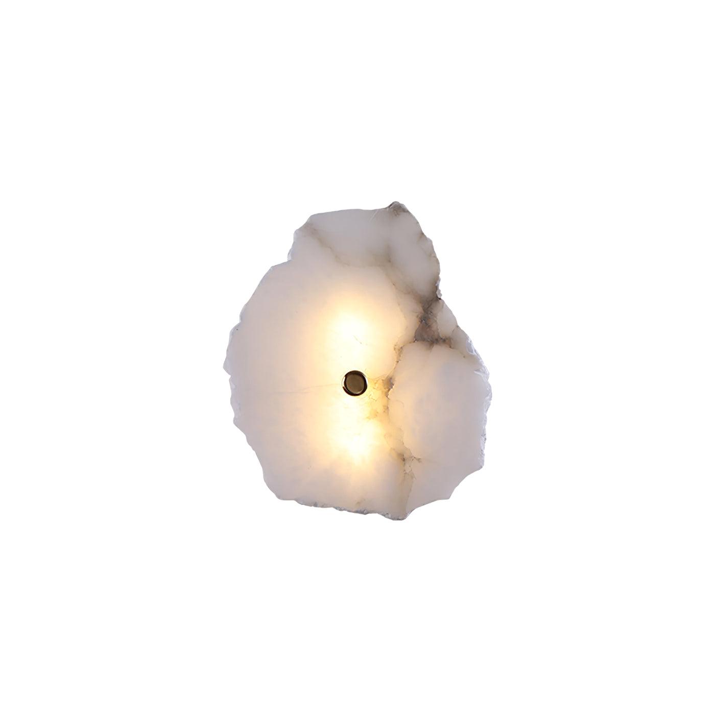 Petra Wall Sconce | Metal & Alabaster | Set of 2