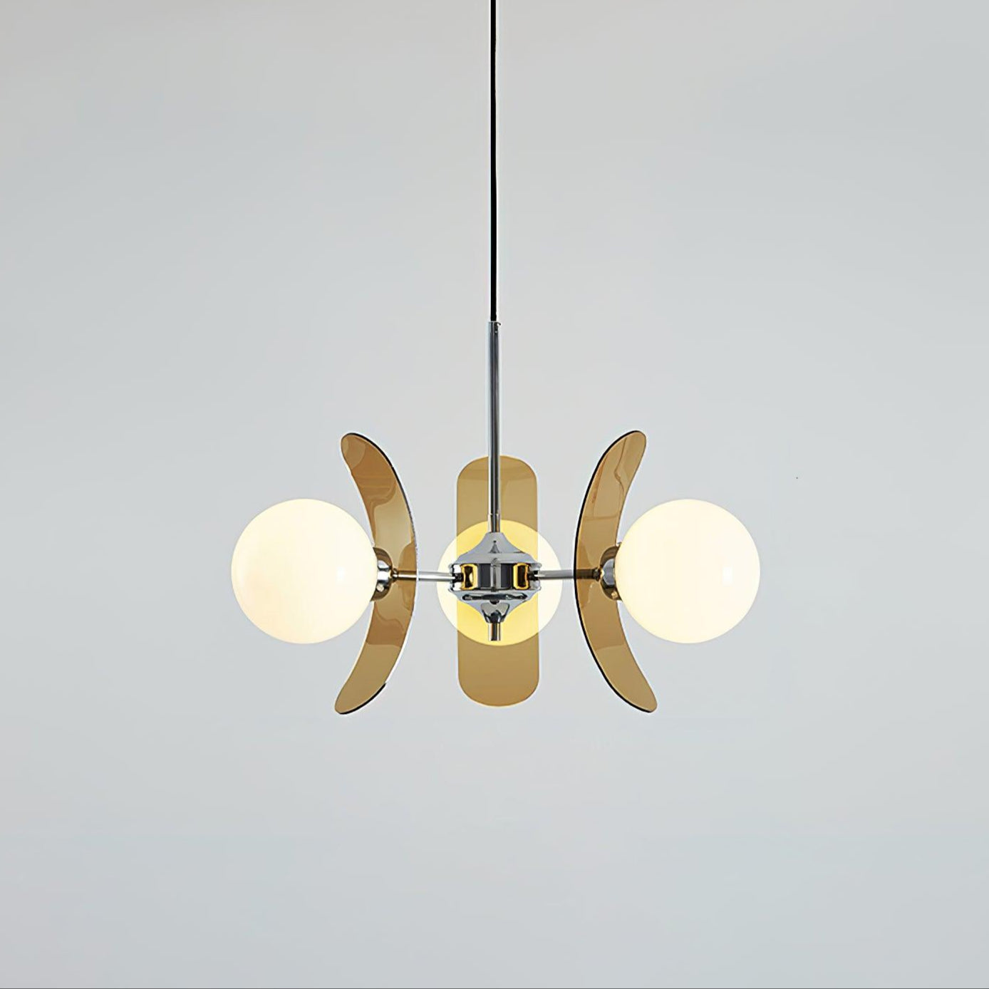 Phosphorescent Chandelier | High-Quality Iron & Glass | 3 to 8 Heads Options
