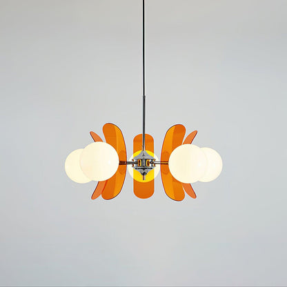 Phosphorescent Chandelier | High-Quality Iron & Glass | 3 to 8 Heads Options