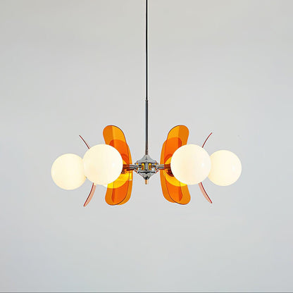 Phosphorescent Chandelier | High-Quality Iron & Glass | 3 to 8 Heads Options