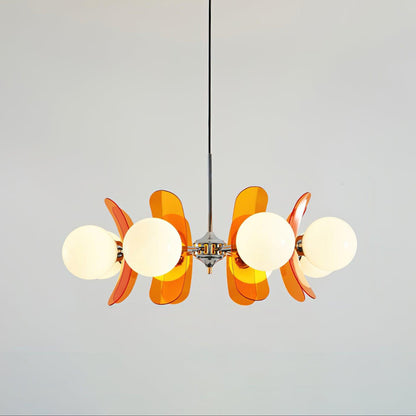 Phosphorescent Chandelier | High-Quality Iron & Glass | 3 to 8 Heads Options