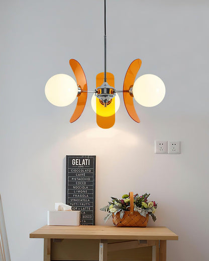 Phosphorescent Chandelier | High-Quality Iron & Glass | 3 to 8 Heads Options