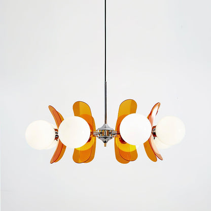 Phosphorescent Chandelier | High-Quality Iron & Glass | 3 to 8 Heads Options
