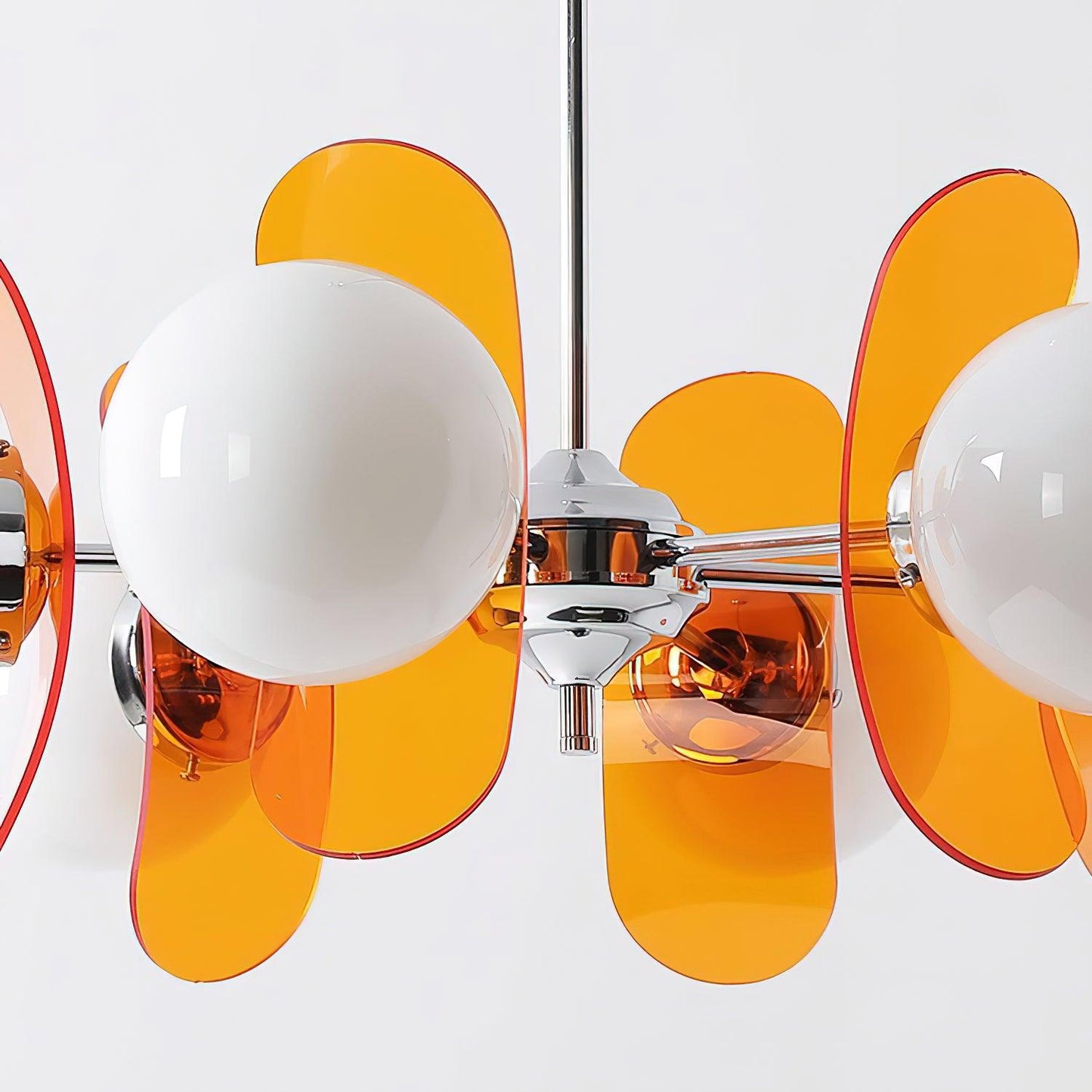 Phosphorescent Chandelier | High-Quality Iron & Glass | 3 to 8 Heads Options