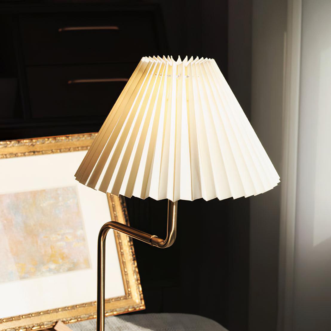 Pia TL Table Lamp | Wood and Iron Frame | 51 cm Height