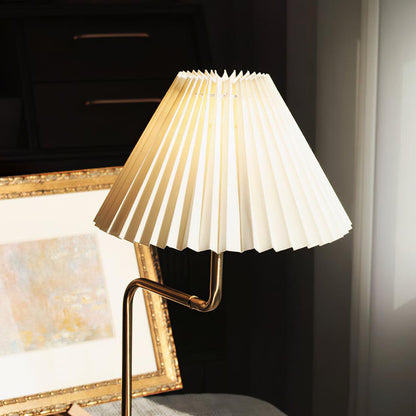 Pia TL Table Lamp | Wood and Iron Frame | 51 cm Height