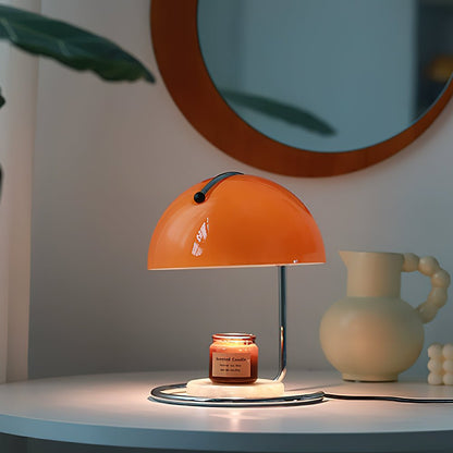 Pierre Table Lamp | Chrome Metal & Glass Accents | 24cm Diameter