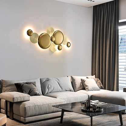 Luxury Wall Lamp | Copper Sconce | Gold Finish