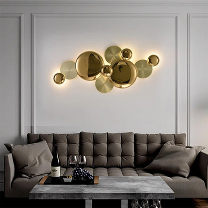 Luxury Wall Lamp | Copper Sconce | Gold Finish