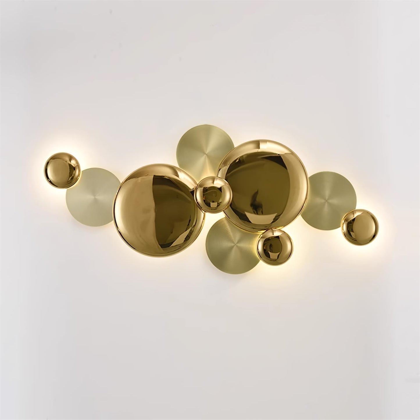 Luxury Wall Lamp | Copper Sconce | Gold Finish