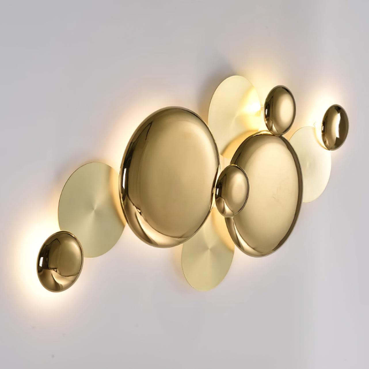 Luxury Wall Lamp | Copper Sconce | Gold Finish