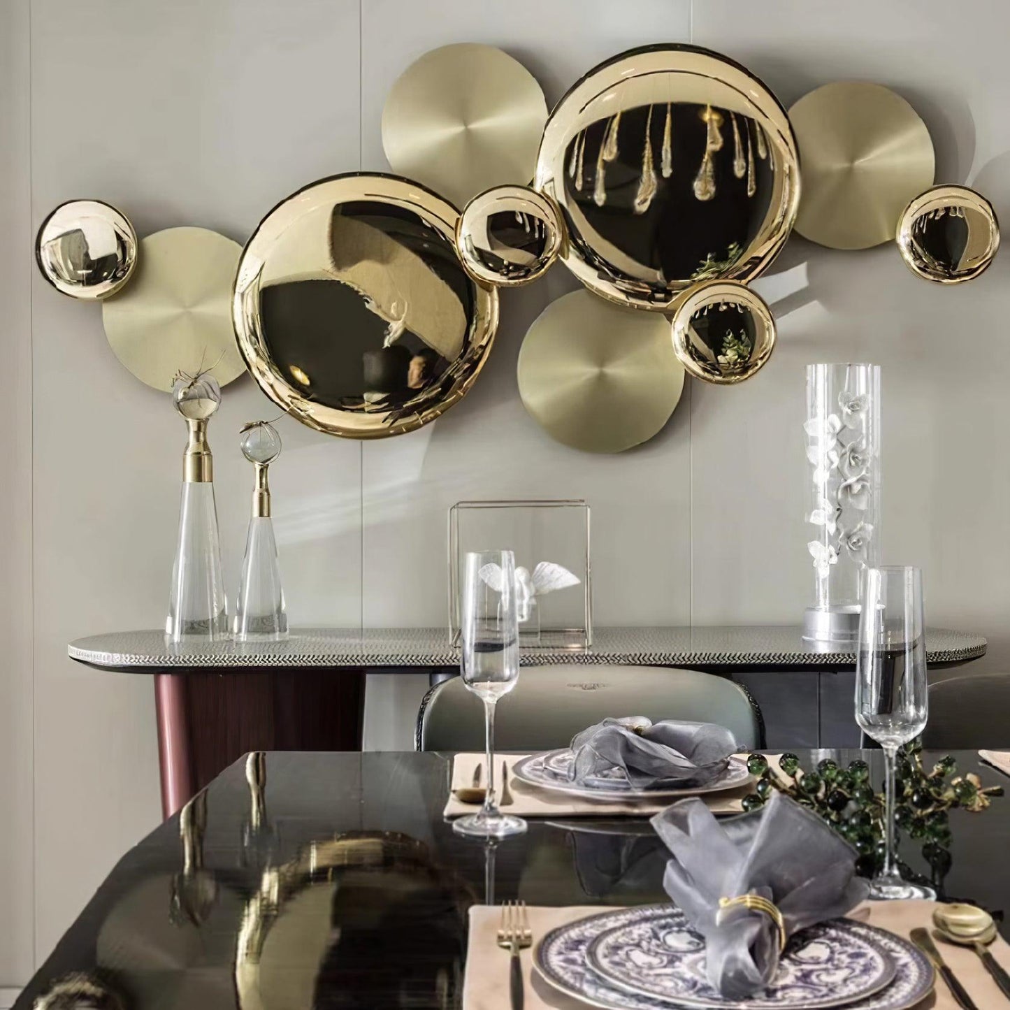 Luxury Wall Lamp | Copper Sconce | Gold Finish