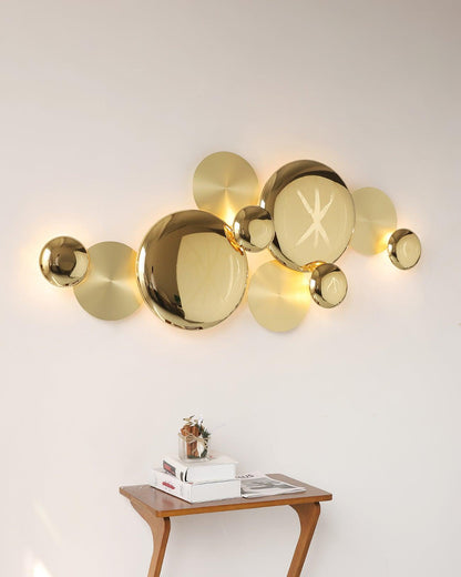 Luxury Wall Lamp | Copper Sconce | Gold Finish
