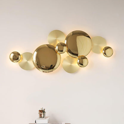 Luxury Wall Lamp | Copper Sconce | Gold Finish