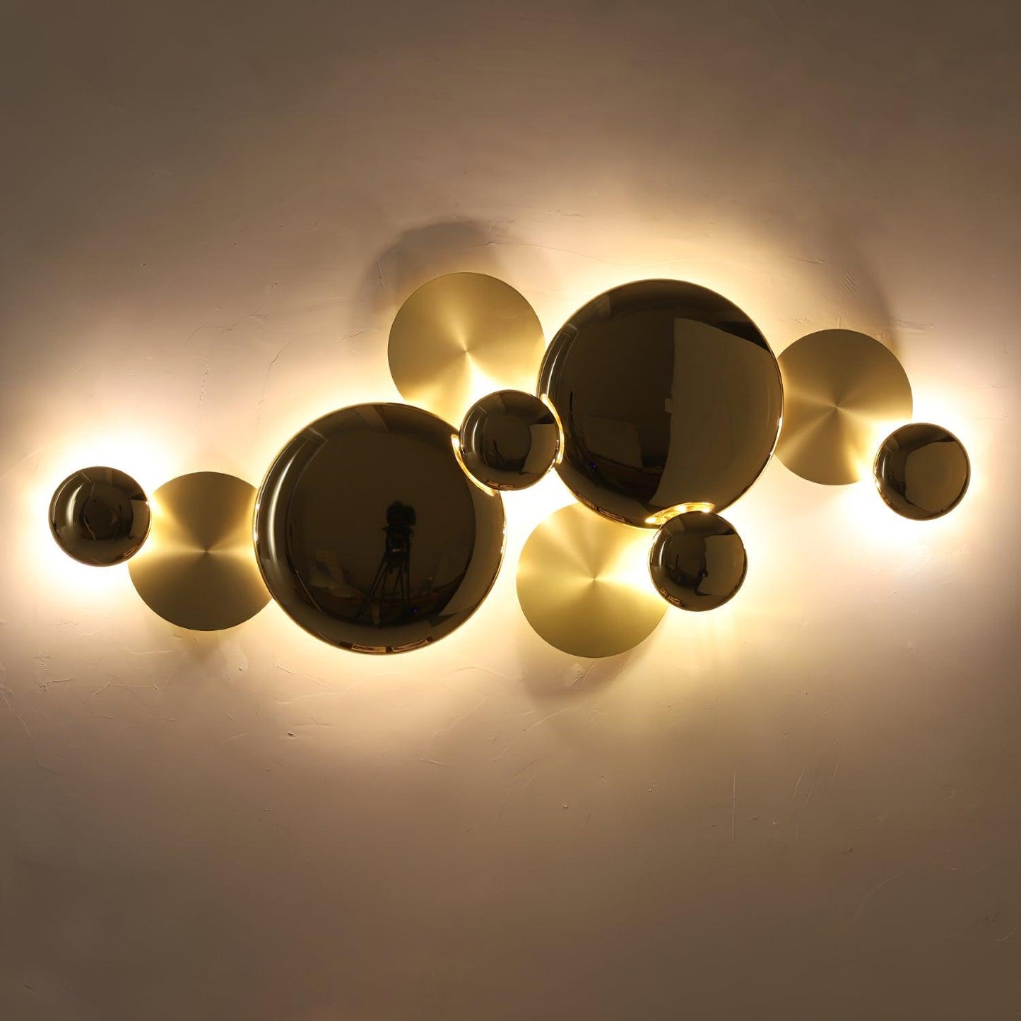 Luxury Wall Lamp | Copper Sconce | Gold Finish