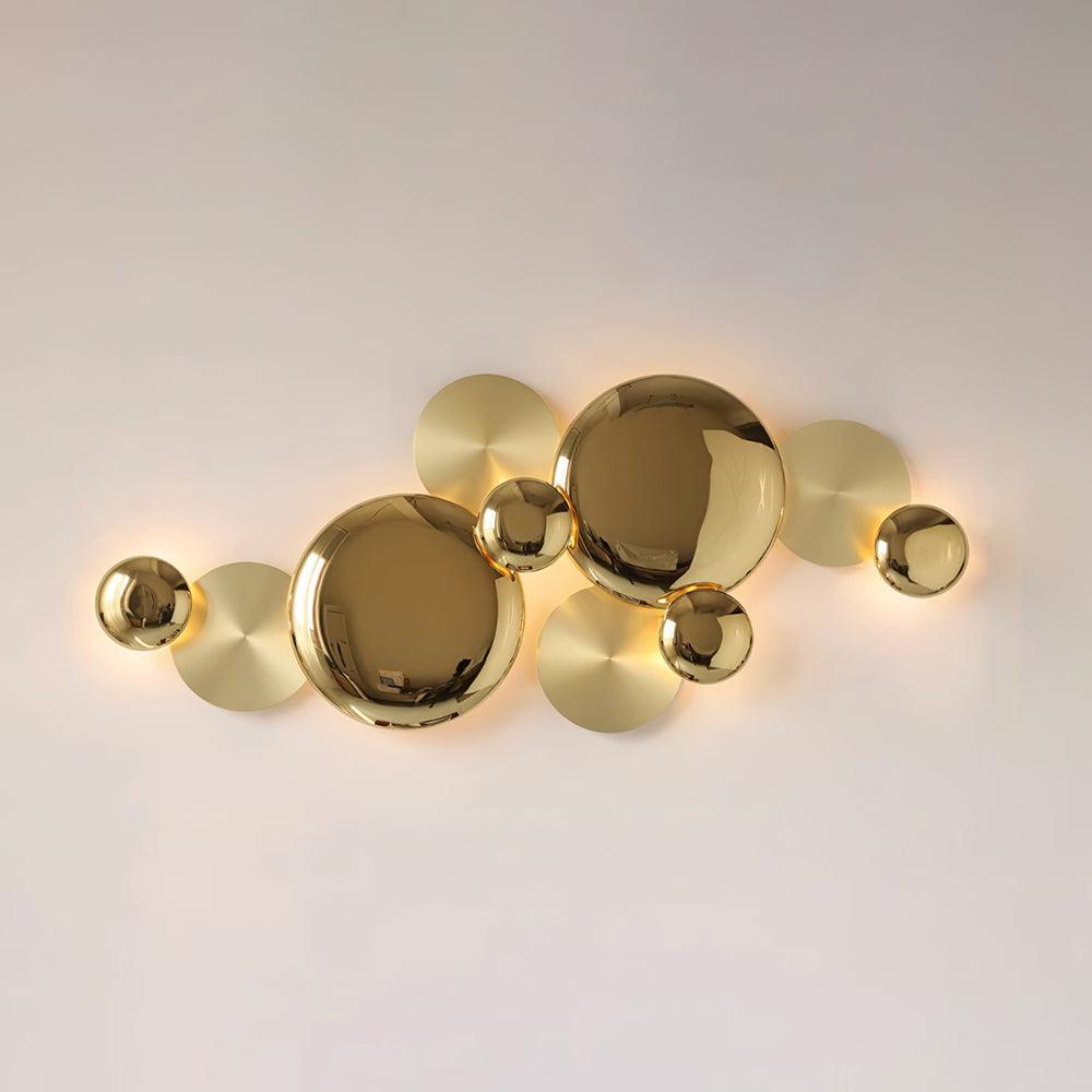 Luxury Wall Lamp | Copper Sconce | Gold Finish