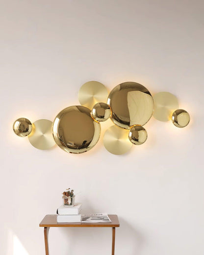 Luxury Wall Lamp | Copper Sconce | Gold Finish