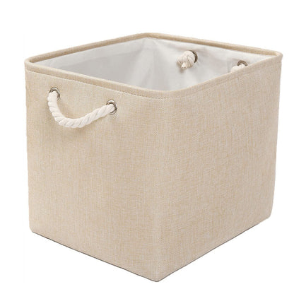 Canvas Storage Boxes | Beige | Set of 3