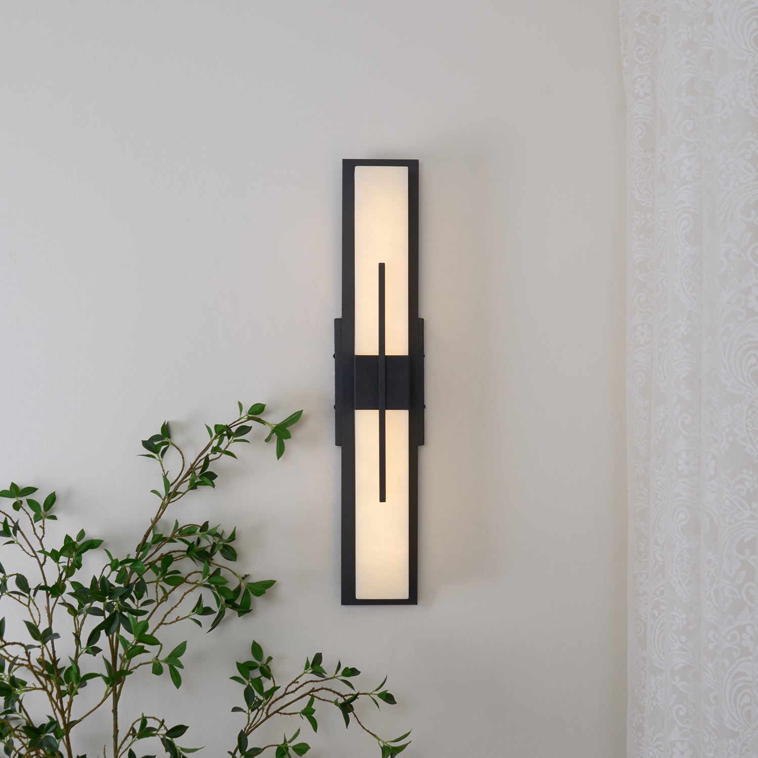 Outdoor Wall Light | Stainless Steel & Acrylic | Set of 2