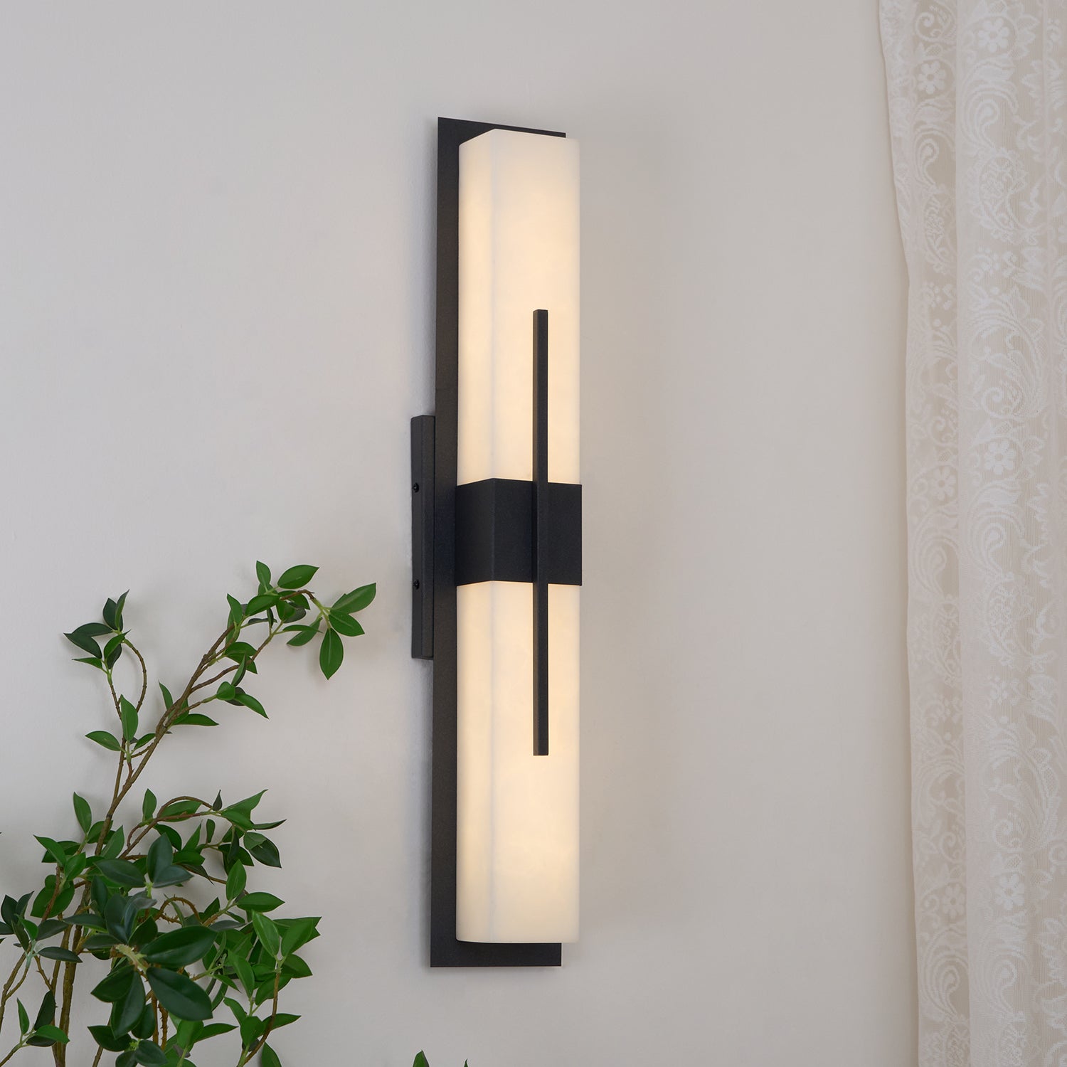Outdoor Wall Light | Stainless Steel & Acrylic | Set of 2