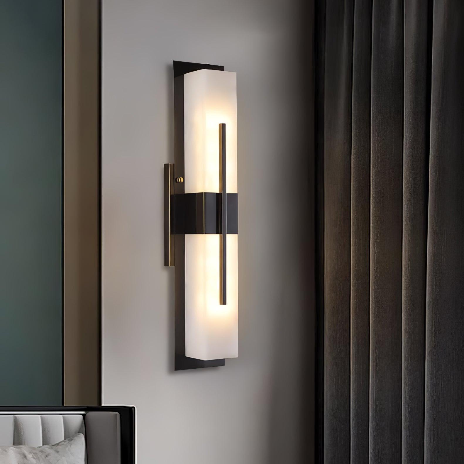 Outdoor Wall Light | Stainless Steel & Acrylic | Set of 2