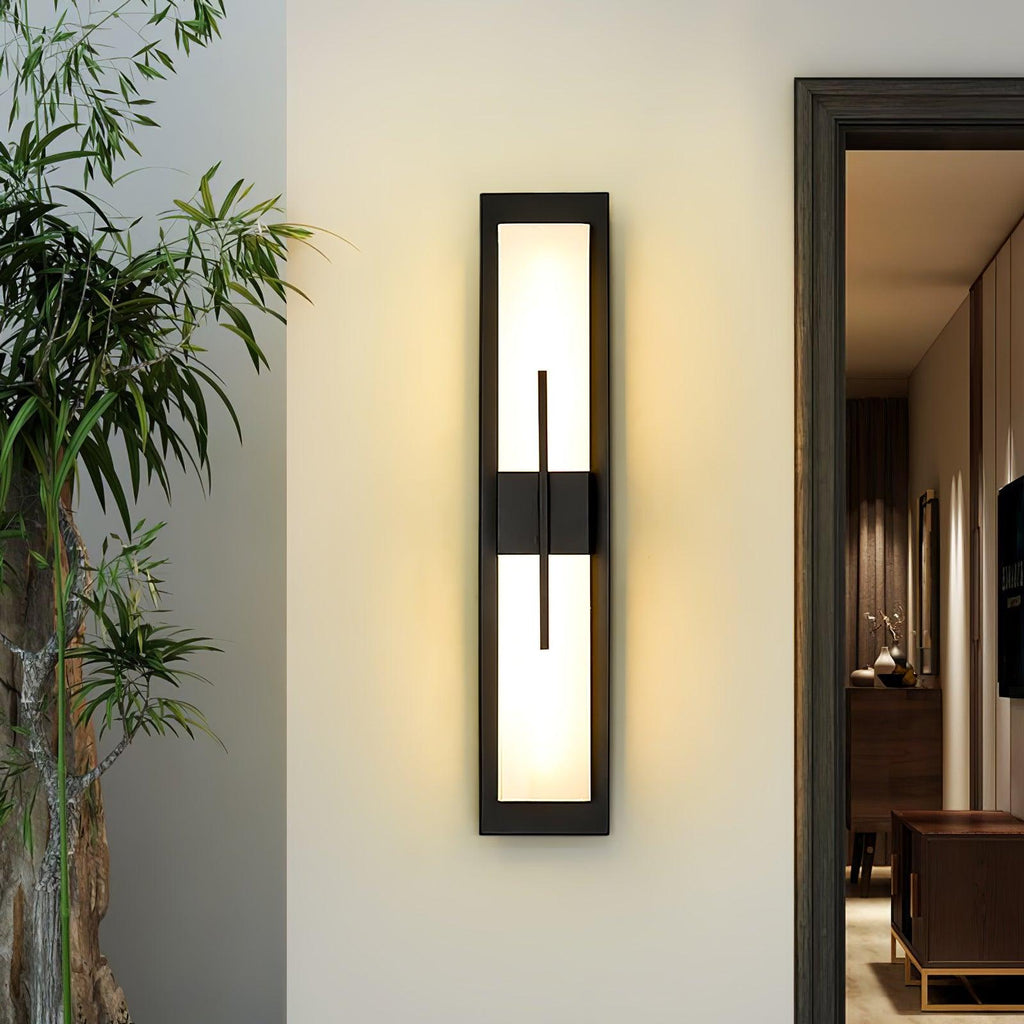 Outdoor Wall Light | Stainless Steel & Acrylic | Set of 2