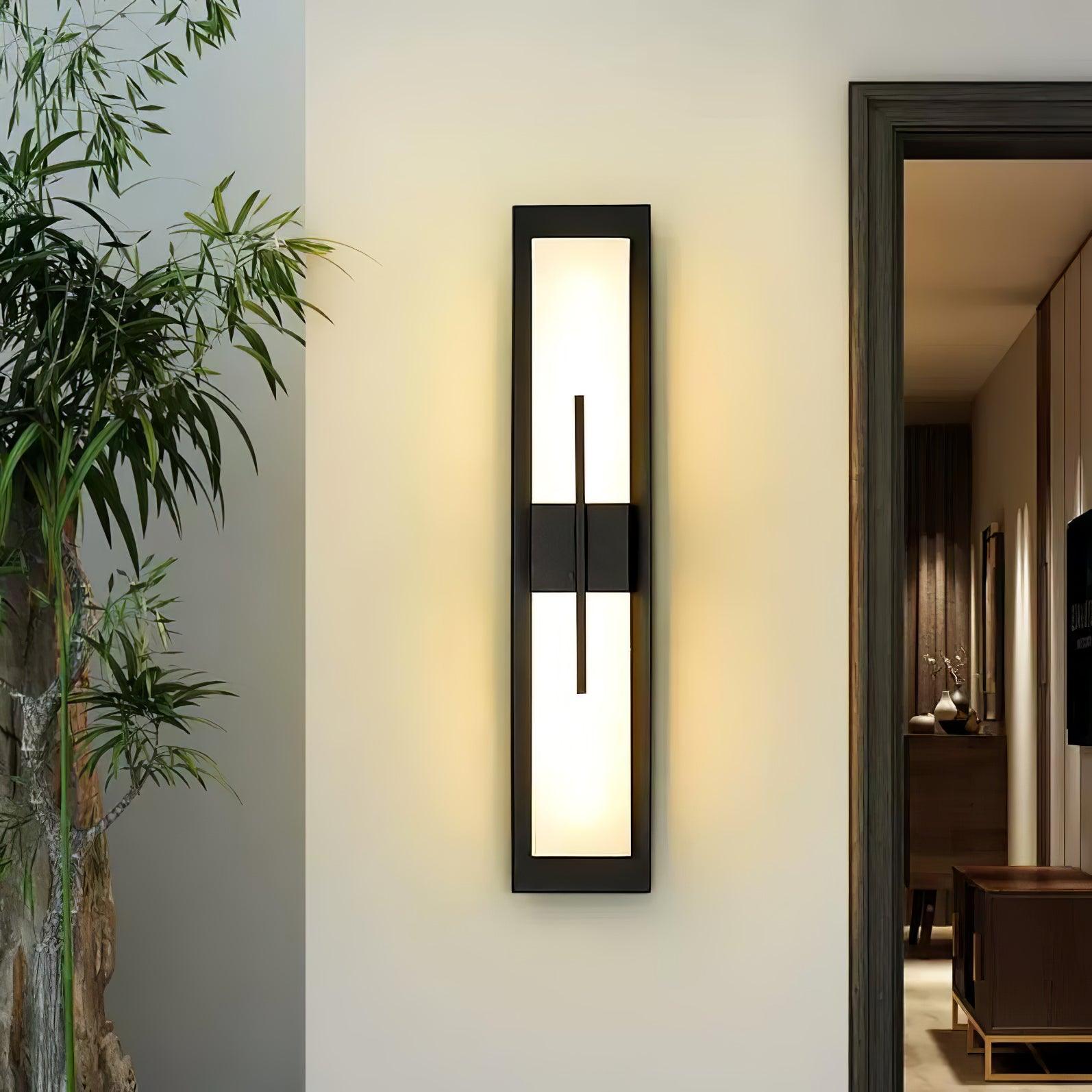 Outdoor Wall Light | Stainless Steel & Acrylic | Set of 2