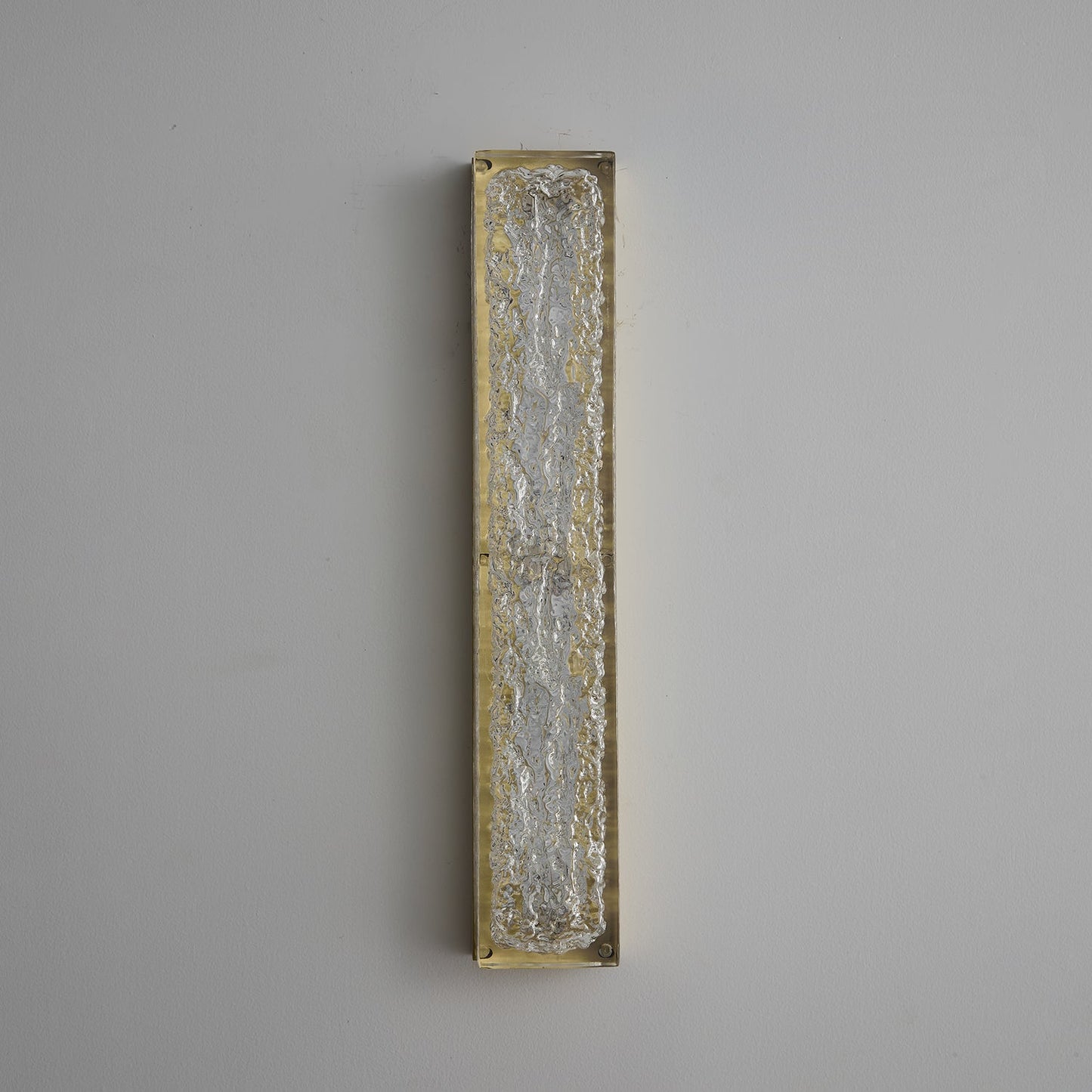 Rectangle Wall Lamp | Brass & Resin | 33cm or 50cm
