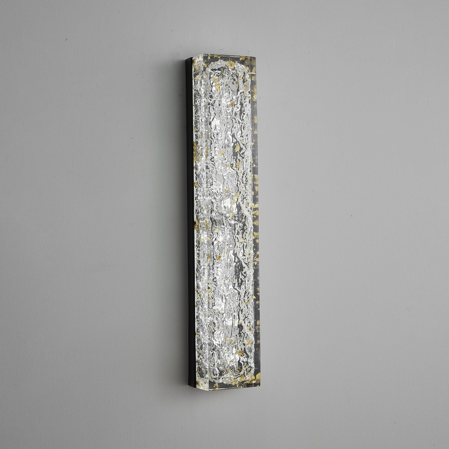 Rectangle Wall Lamp | Brass & Resin | 33cm or 50cm