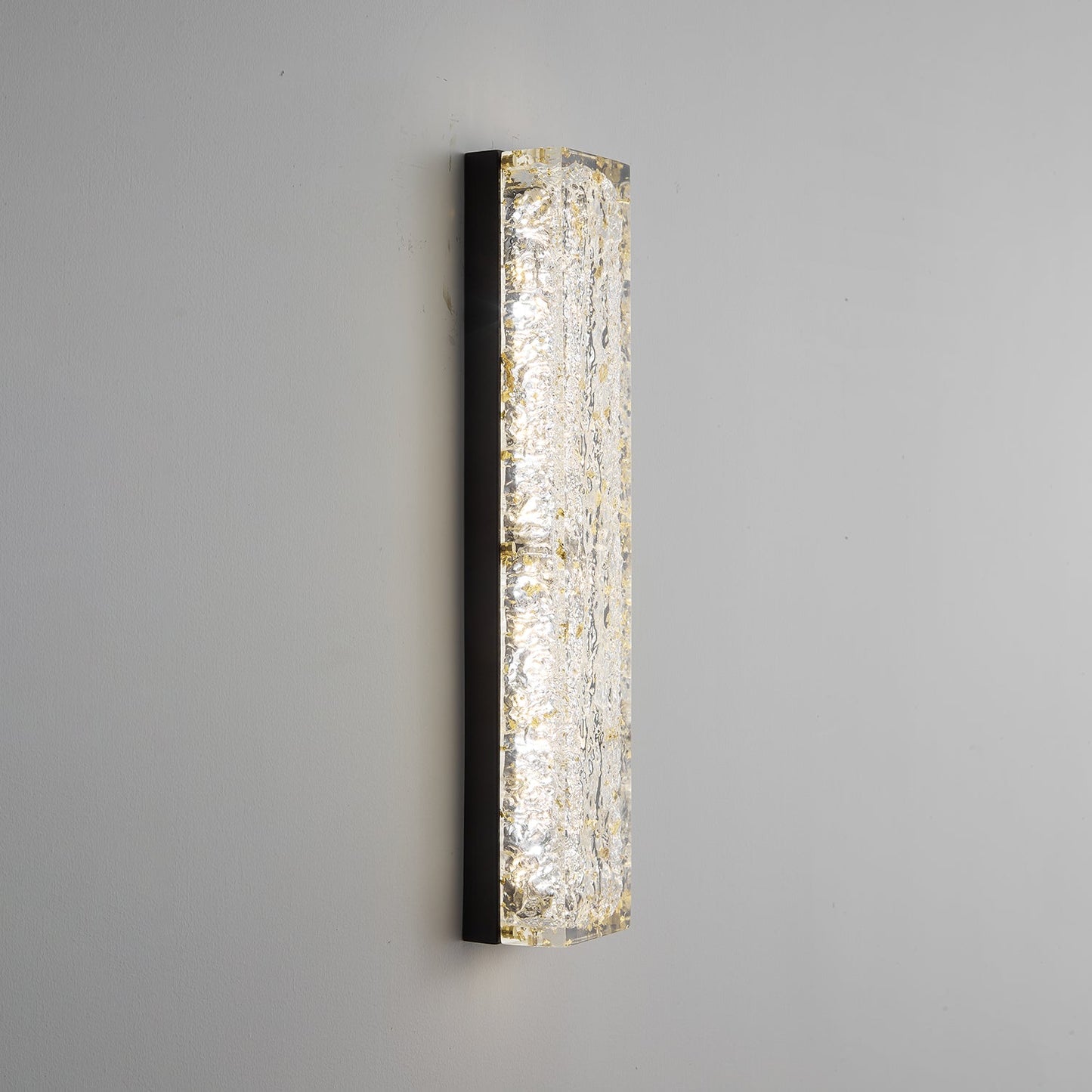 Rectangle Wall Lamp | Brass & Resin | 33cm or 50cm
