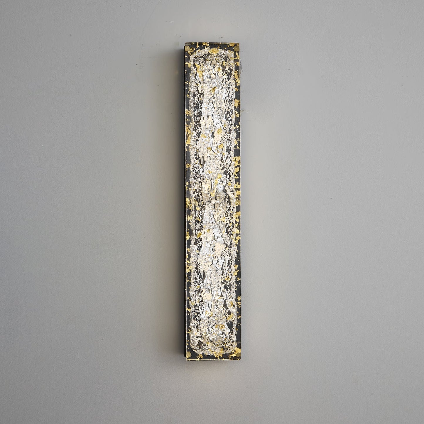 Rectangle Wall Lamp | Brass & Resin | 33cm or 50cm