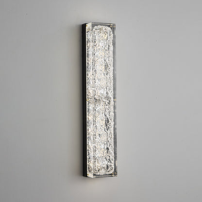 Rectangle Wall Lamp | Brass & Resin | 33cm or 50cm