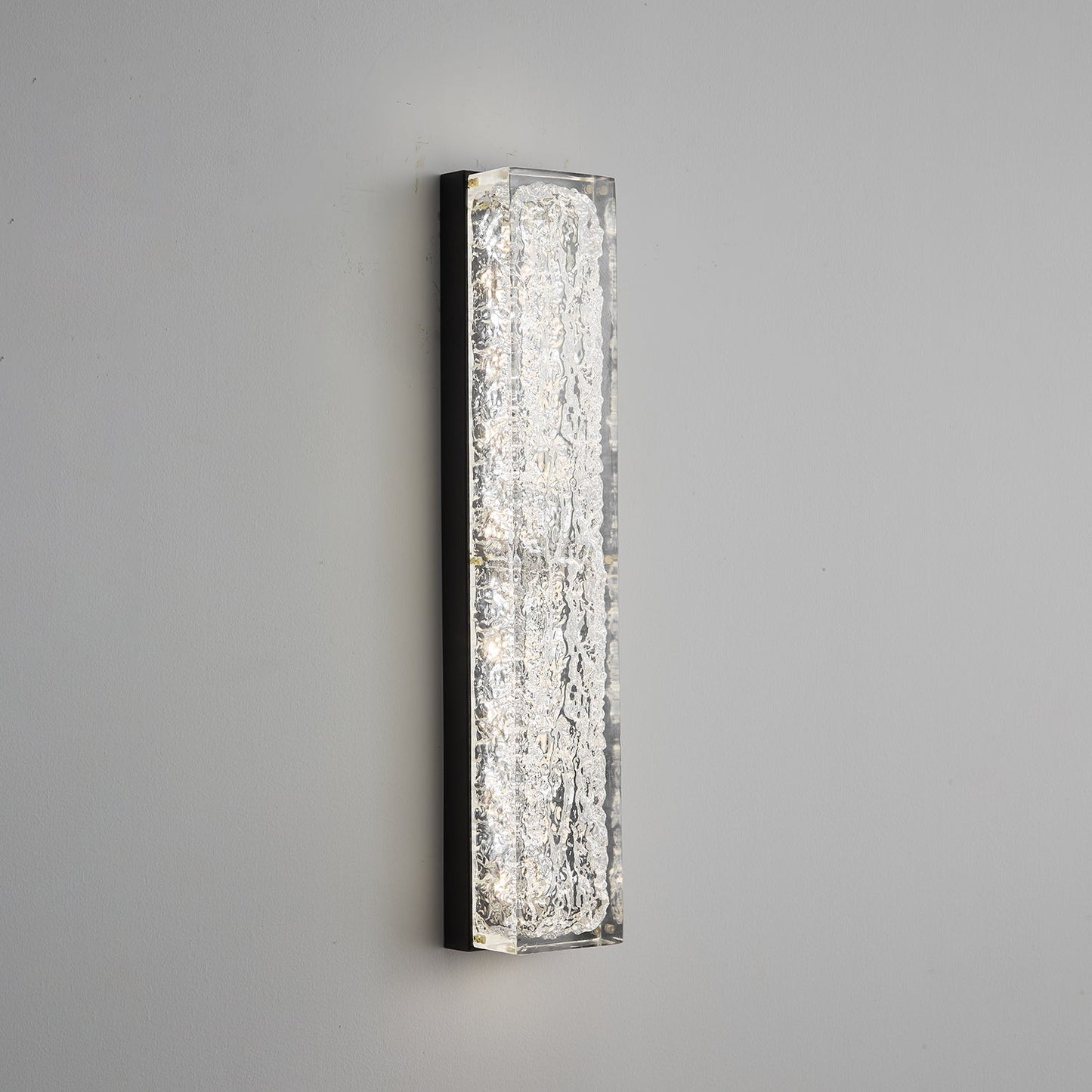Rectangle Wall Lamp | Brass & Resin | 33cm or 50cm