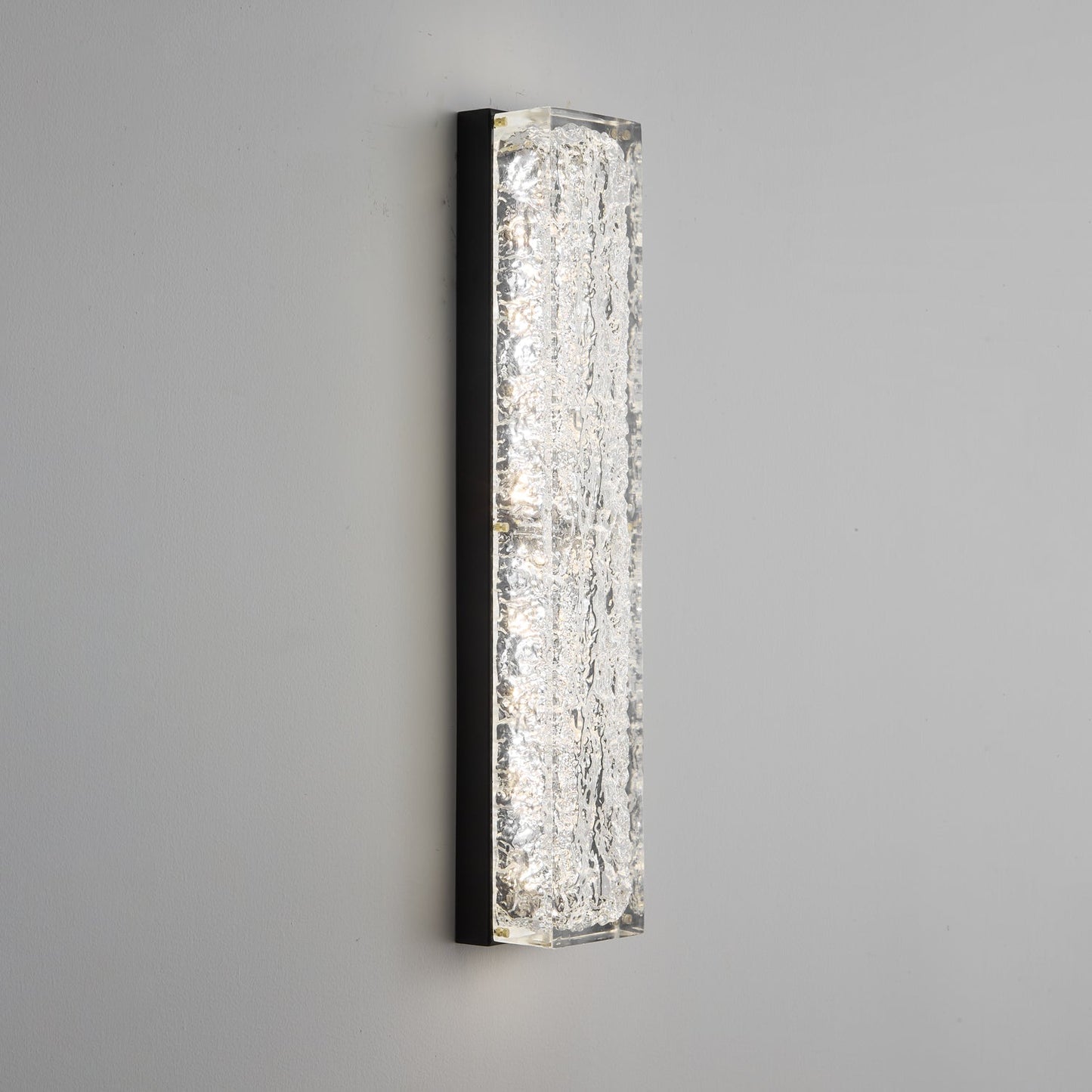 Rectangle Wall Lamp | Brass & Resin | 33cm or 50cm