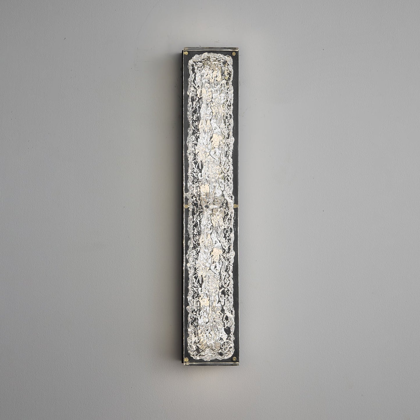Rectangle Wall Lamp | Brass & Resin | 33cm or 50cm