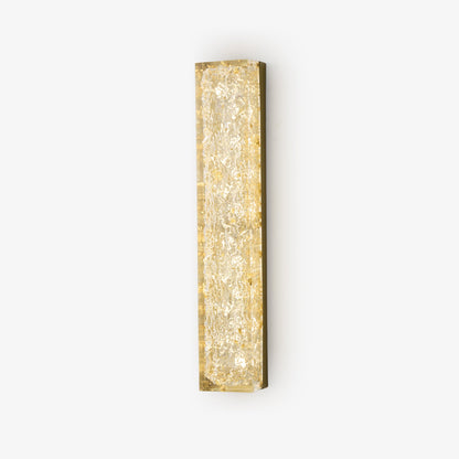 Rectangle Wall Lamp | Brass & Resin | 33cm or 50cm