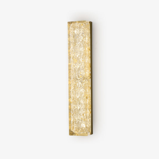 Rectangle Wall Lamp | Brass & Resin | 33cm or 50cm