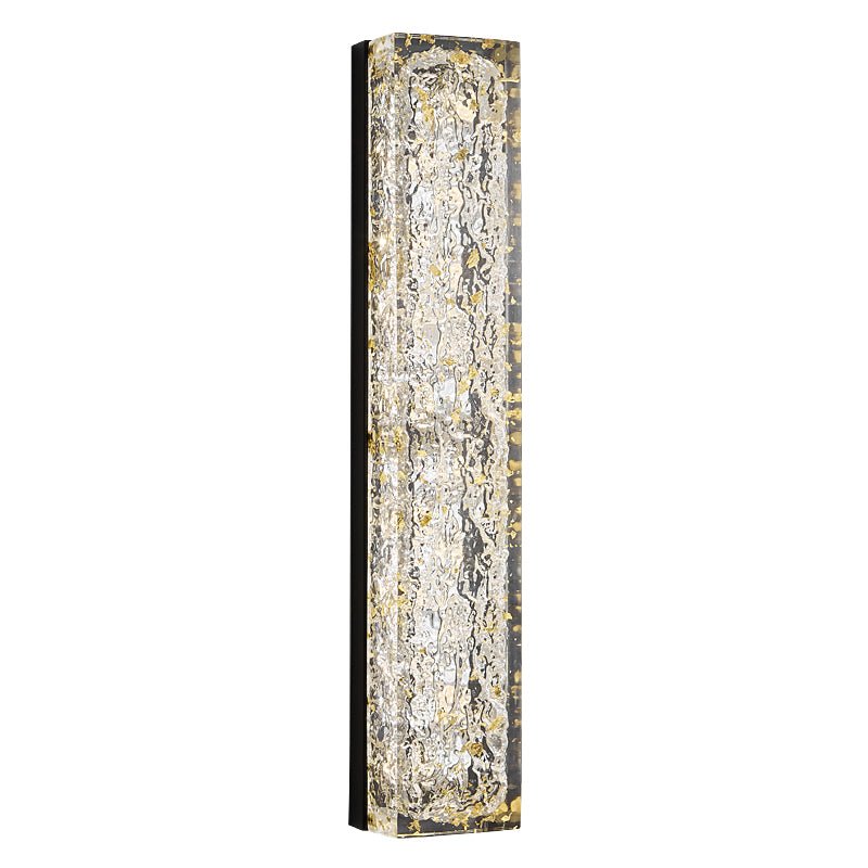 Rectangle Wall Lamp | Brass & Resin | 33cm or 50cm