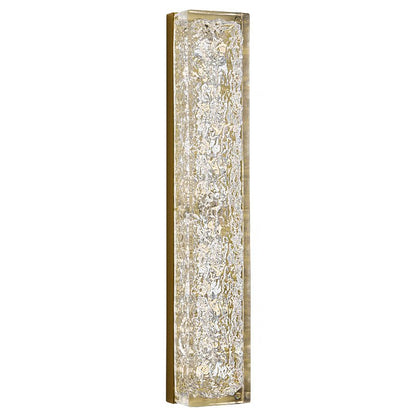 Rectangle Wall Lamp | Brass & Resin | 33cm or 50cm
