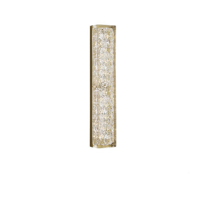 Rectangle Wall Lamp | Brass & Resin | 33cm or 50cm