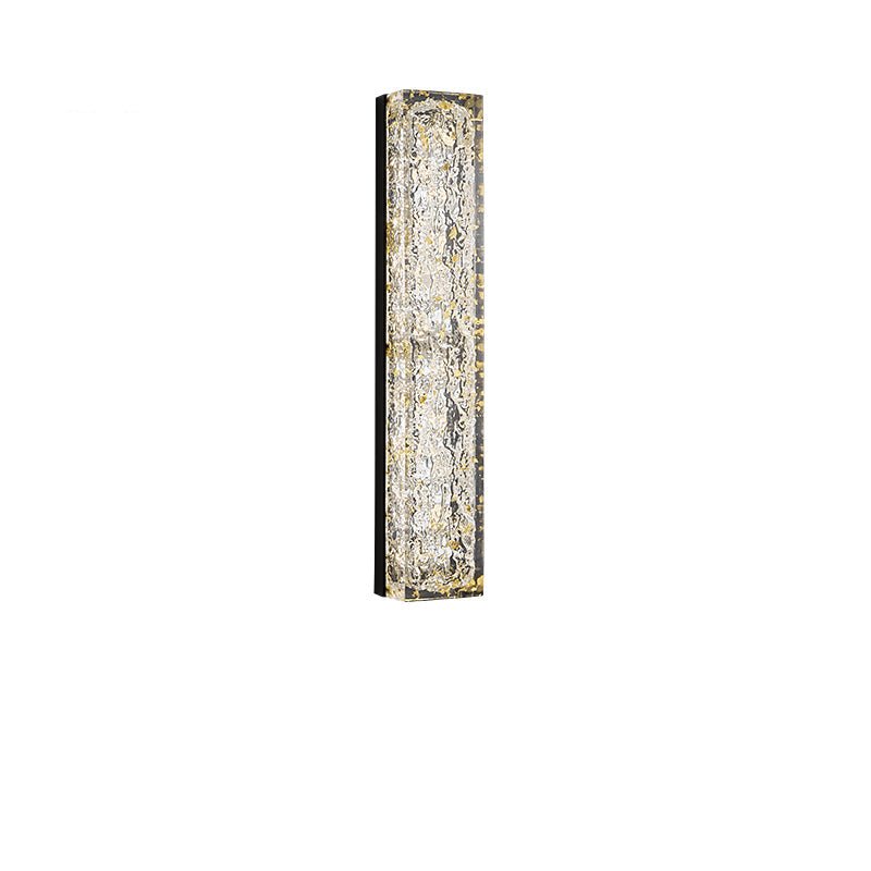 Rectangle Wall Lamp | Brass & Resin | 33cm or 50cm