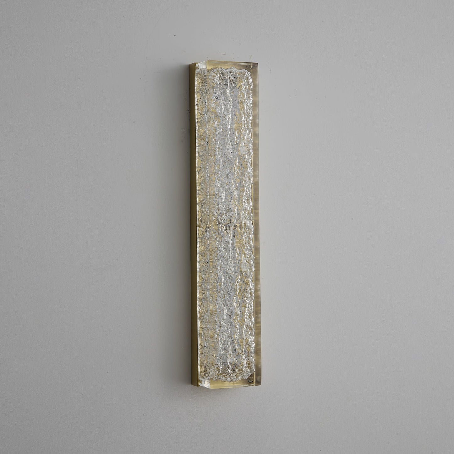 Rectangle Wall Lamp | Brass & Resin | 33cm or 50cm