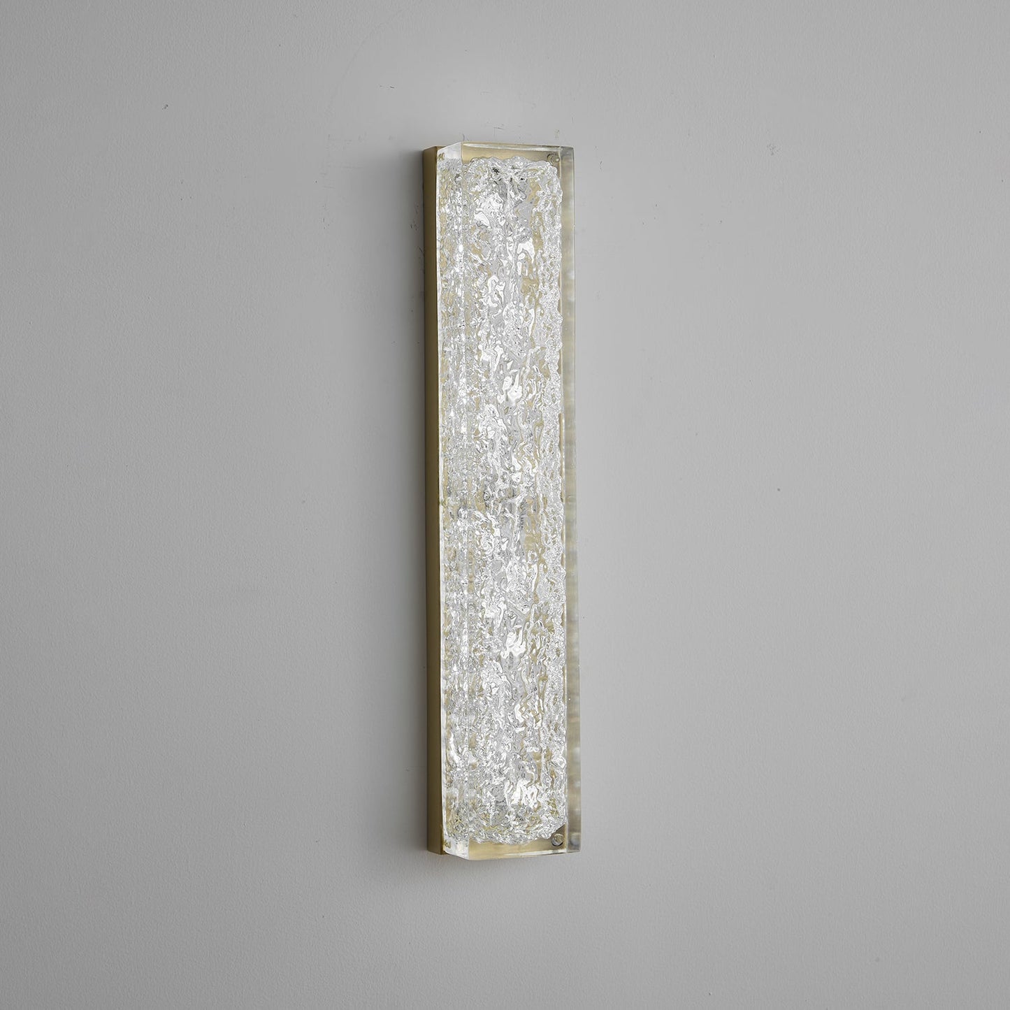 Rectangle Wall Lamp | Brass & Resin | 33cm or 50cm