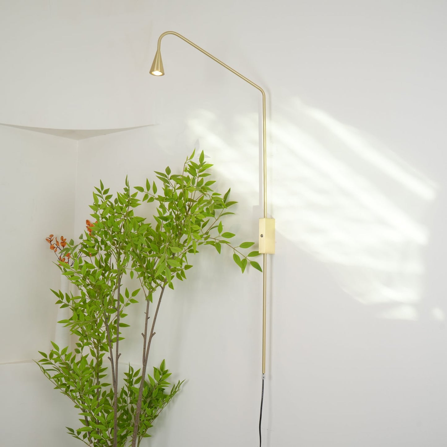 Wall Lamp Set of 2 | Metal | Gold and Black