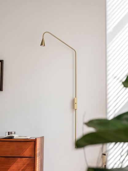 Wall Lamp Set of 2 | Metal | Gold and Black