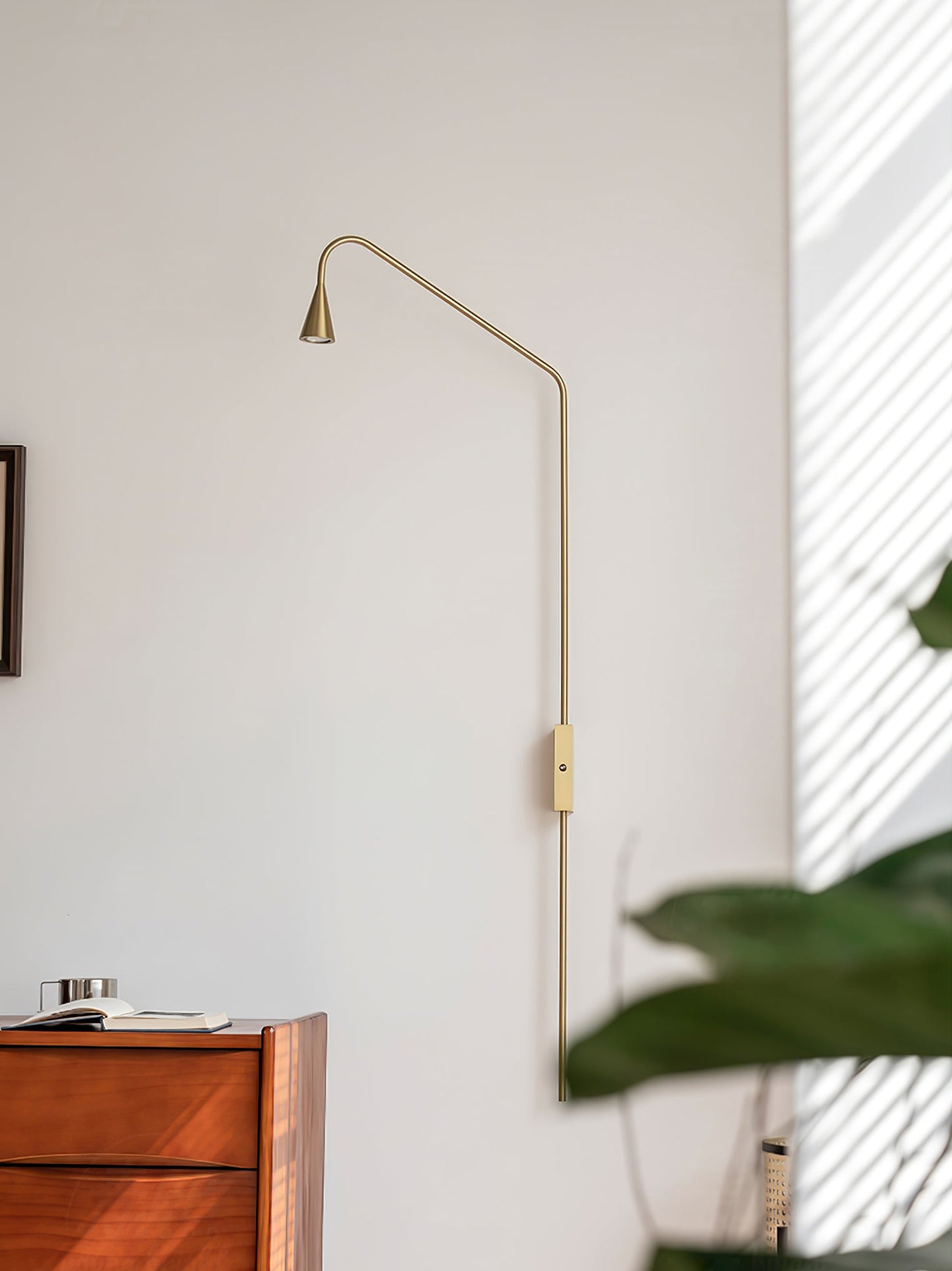 Wall Lamp Set of 2 | Metal | Gold and Black