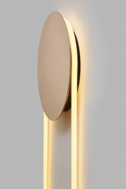 RA Wall Lamp Set | Metal & Acrylic | Gold & Matte Black