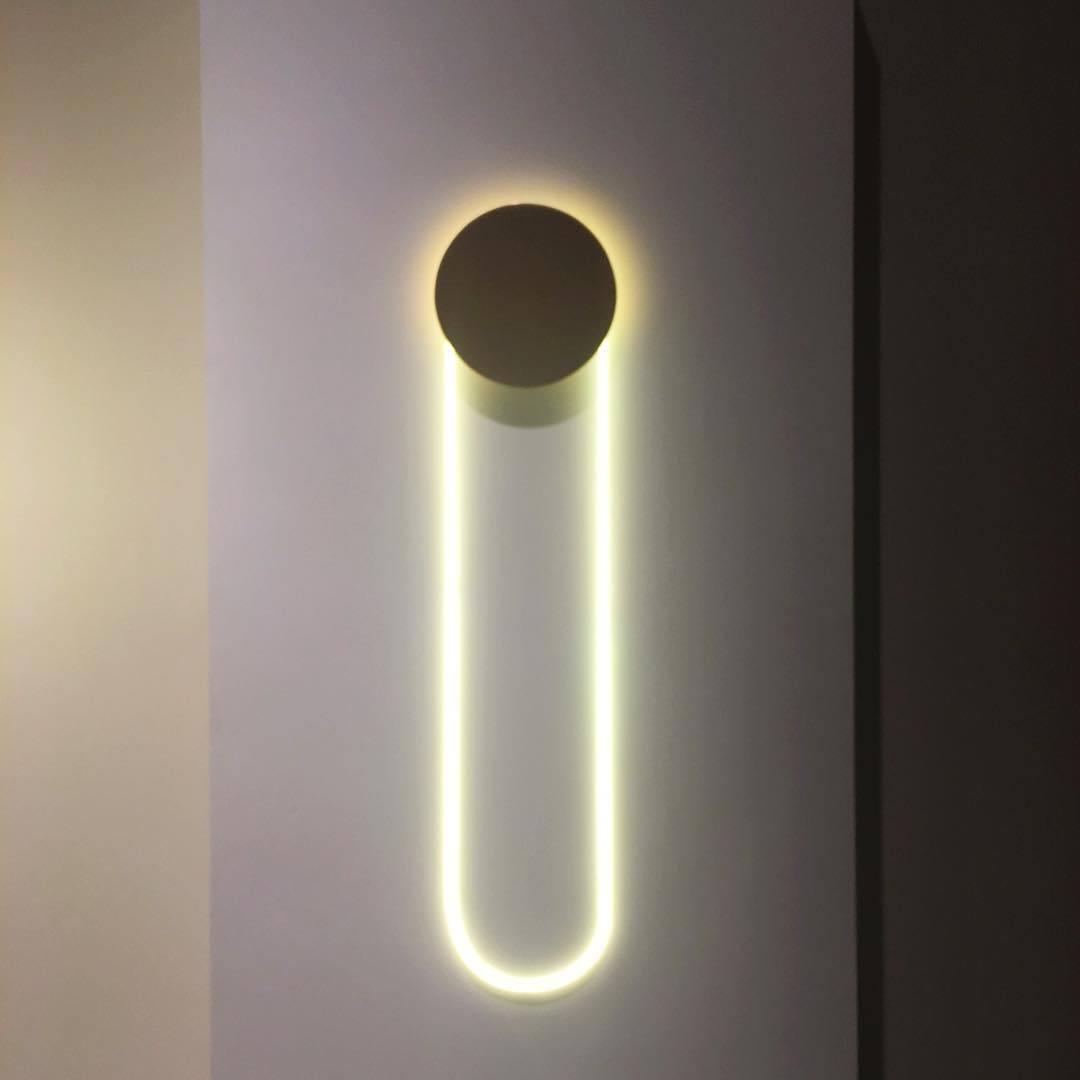 RA Wall Lamp Set | Metal & Acrylic | Gold & Matte Black