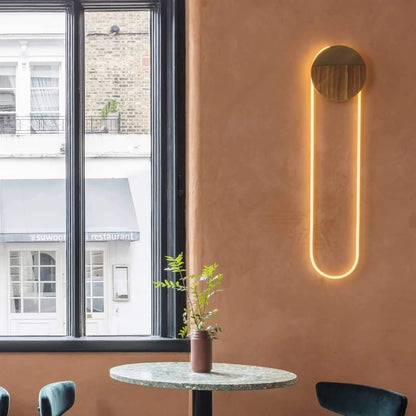 RA Wall Lamp Set | Metal & Acrylic | Gold & Matte Black
