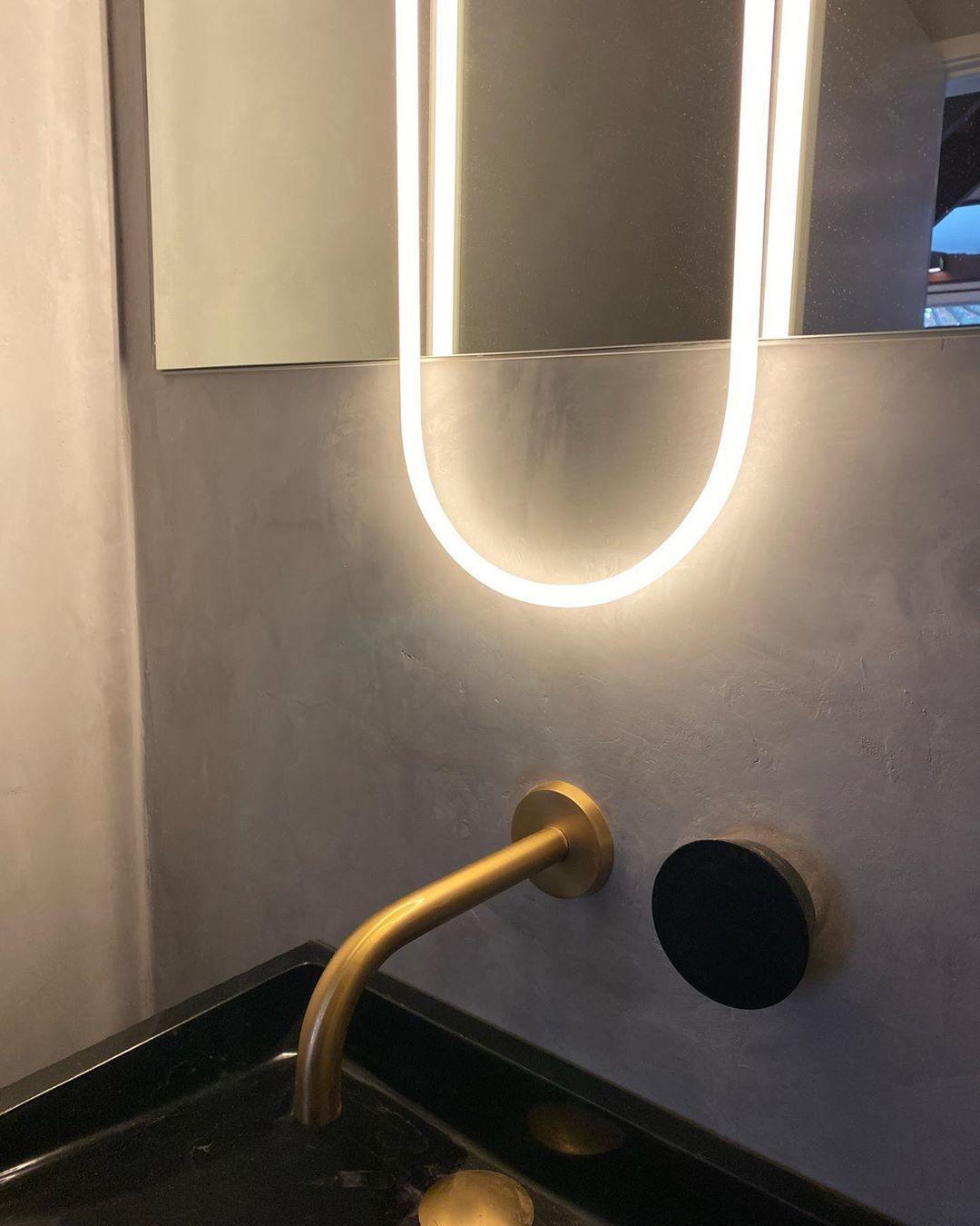 RA Wall Lamp Set | Metal & Acrylic | Gold & Matte Black